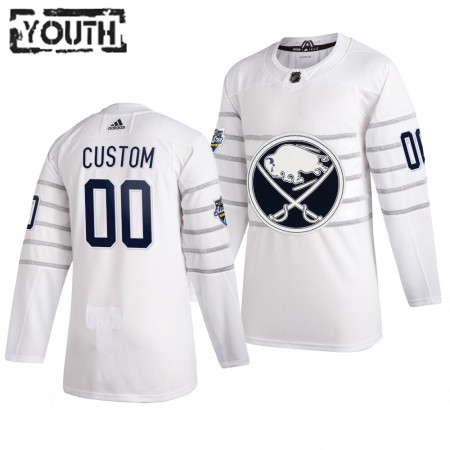 Buffalo Sabres Personalizado Wit Adidas 2020 NHL All-Star Authentic Shirt - Kinderen